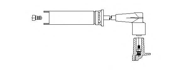 BREMI 49038 Провід запалювання