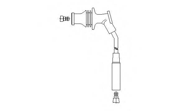 BREMI 62525 Провід запалювання