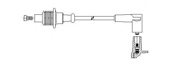 BREMI 63140 Провід запалювання