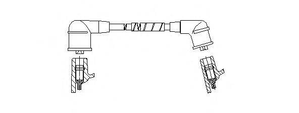 BREMI 6A07E30 Провід запалювання