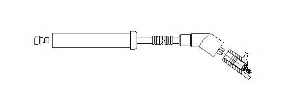 BREMI 6A57E42 Провід запалювання