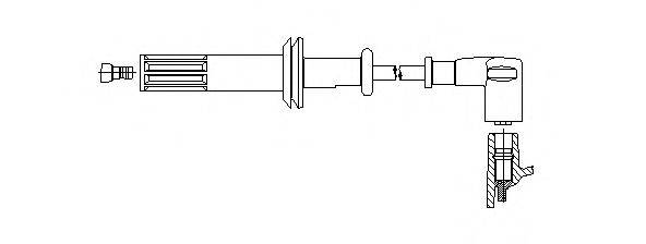 BREMI 72146 Провід запалювання