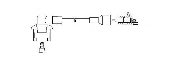 BREMI 76936 Провід запалювання