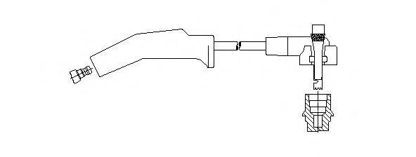 BREMI 81675 Провід запалювання