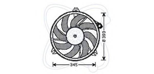 ELECTRO AUTO 32VC017 Вентилятор, охолодження двигуна