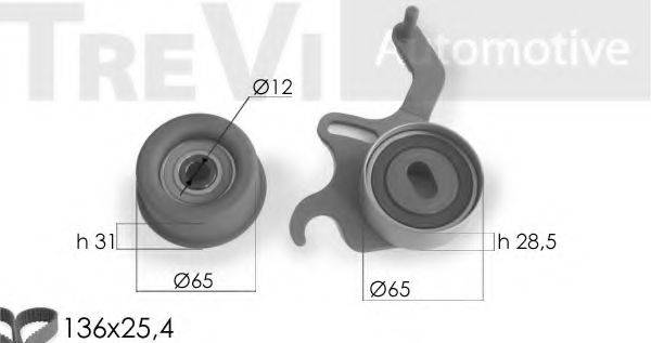 TREVI AUTOMOTIVE KD1074 Комплект ременя ГРМ