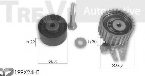 TREVI AUTOMOTIVE KD1427 Комплект ременя ГРМ