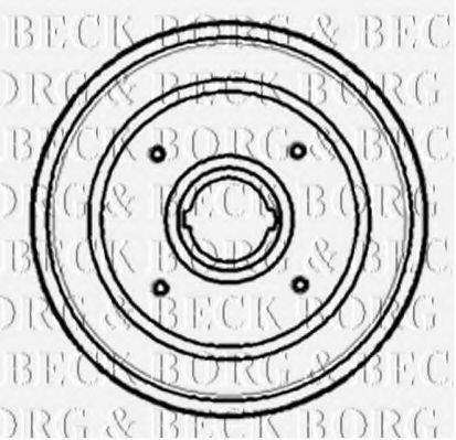 BORG & BECK BBR7085 Гальмівний барабан