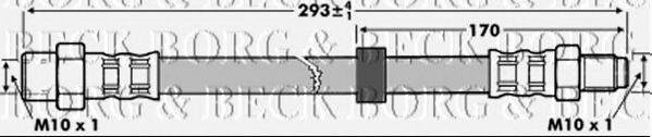 BORG & BECK BBH7294 Гальмівний шланг