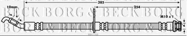 BORG & BECK BBH7768 Гальмівний шланг