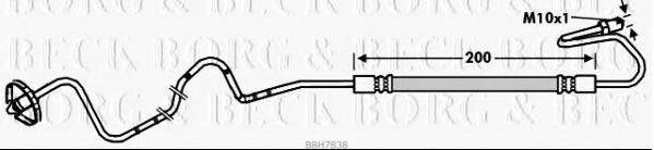 BORG & BECK BBH7838 Гальмівний шланг