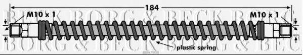 BORG & BECK BBH7908 Гальмівний шланг
