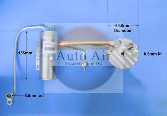 AUTO AIR GLOUCESTER 319013 Осушувач, кондиціонер