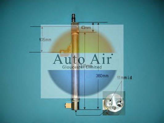 AUTO AIR GLOUCESTER 310014 Осушувач, кондиціонер