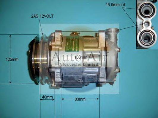 AUTO AIR GLOUCESTER 141109 Компресор, кондиціонер