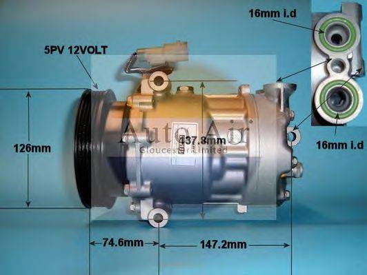 AUTO AIR GLOUCESTER 141213R Компресор, кондиціонер