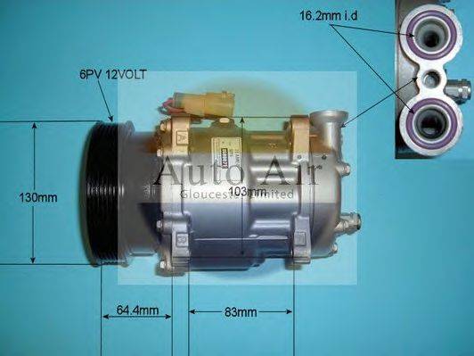 AUTO AIR GLOUCESTER 143518R Компресор, кондиціонер