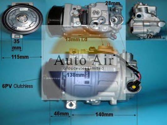 AUTO AIR GLOUCESTER 140305 Компресор, кондиціонер