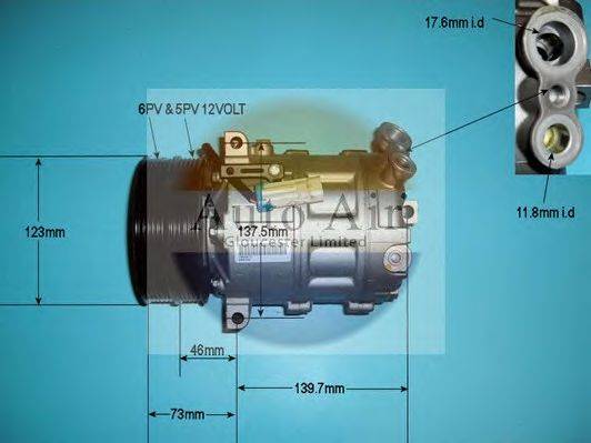 AUTO AIR GLOUCESTER 140339R Компресор, кондиціонер