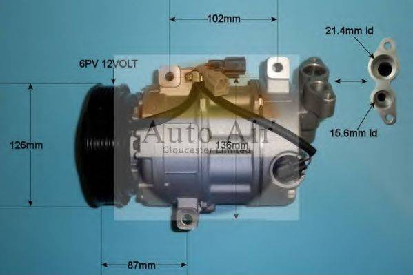 AUTO AIR GLOUCESTER 149733P Компресор, кондиціонер