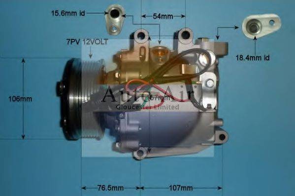 AUTO AIR GLOUCESTER 144992P Компресор, кондиціонер