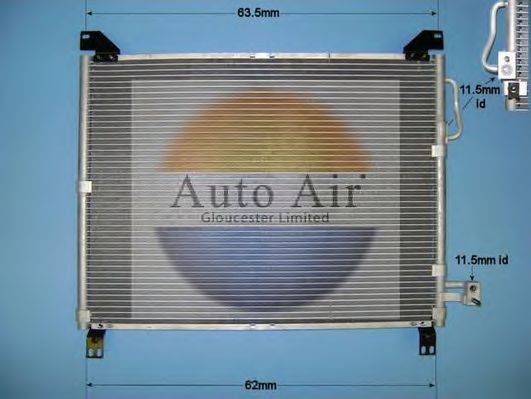 AUTO AIR GLOUCESTER 160005 Конденсатор, кондиціонер