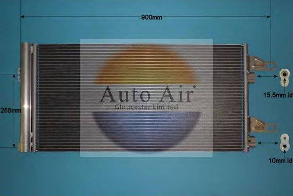 AUTO AIR GLOUCESTER 169802 Конденсатор, кондиціонер