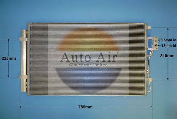 AUTO AIR GLOUCESTER 169974 Конденсатор, кондиціонер