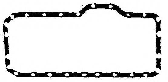 BGA OP2396 Прокладка, масляний піддон