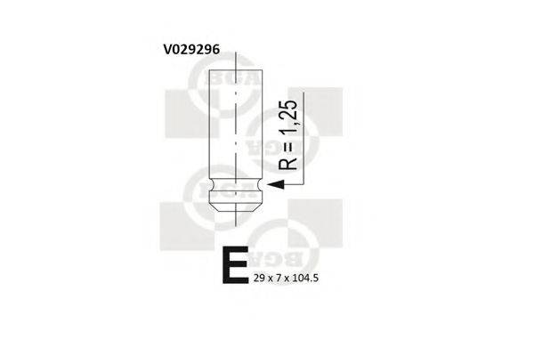 BGA V029296 Випускний клапан