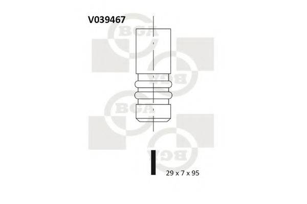 BGA V039467 Випускний клапан