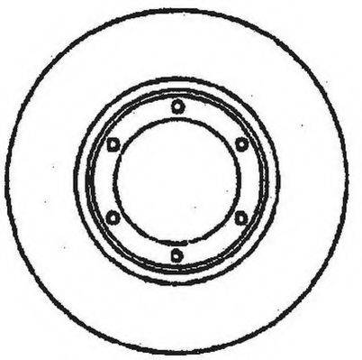 JURID 561168J гальмівний диск