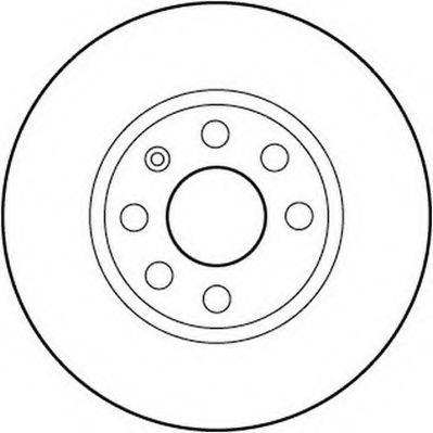 JURID 562196JC гальмівний диск