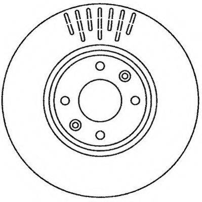 JURID 562267JC гальмівний диск