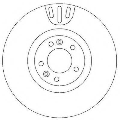 JURID 562398JC гальмівний диск
