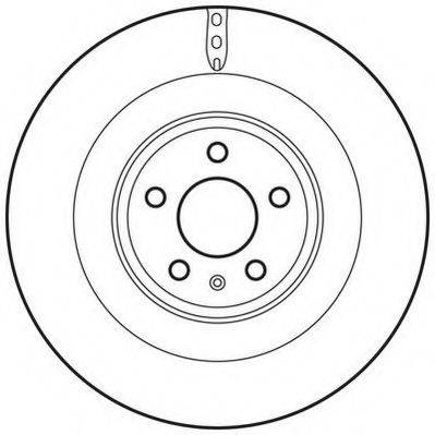 JURID 562767JC гальмівний диск