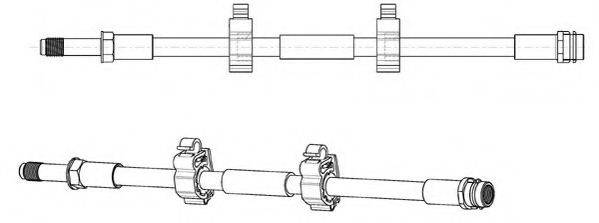 JURID 173171J Гальмівний шланг