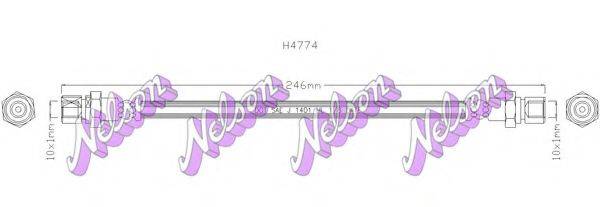 BROVEX-NELSON H4774 Гальмівний шланг