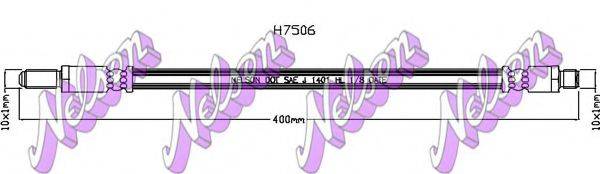 BROVEX-NELSON H7506 Гальмівний шланг