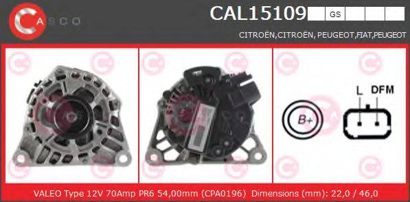 CASCO CAL15109GS Генератор