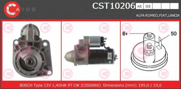 CASCO CST10206AS Стартер