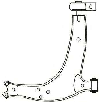 FRAP 1702 Важіль незалежної підвіски колеса, підвіска колеса