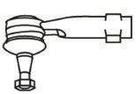 FRAP 2351 Наконечник поперечної кермової тяги