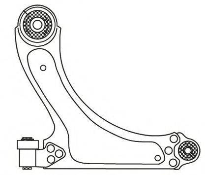 FRAP 2743 Важіль незалежної підвіски колеса, підвіска колеса