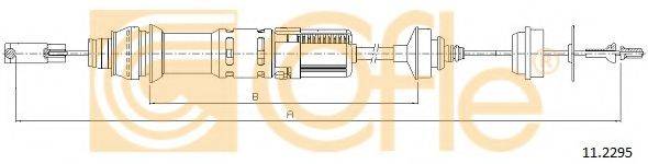 COFLE 112295 Трос, управління зчепленням