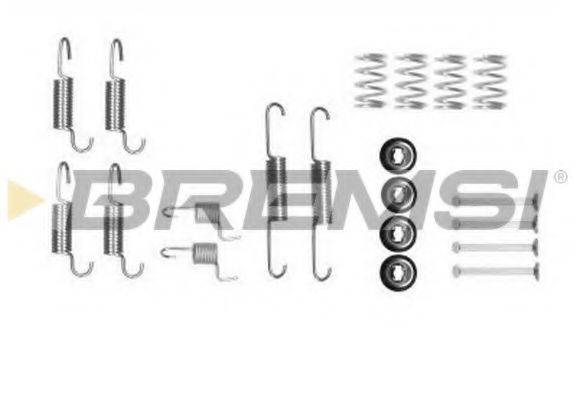 BREMSI SK0025 Комплектуючі, гальмівна колодка