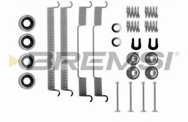 BREMSI SK0543 Комплектуючі, гальмівна колодка