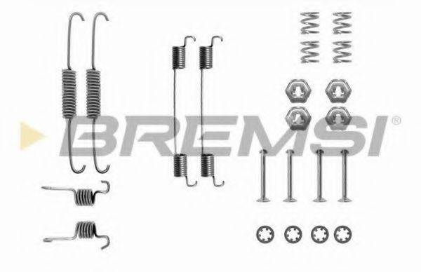 BREMSI SK0674 Комплектуючі, гальмівна колодка