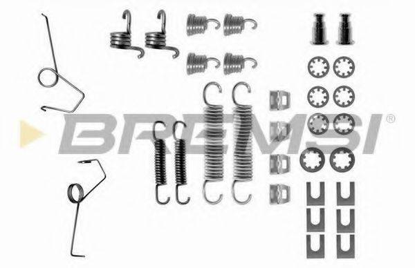 BREMSI SK0686 Комплектуючі, гальмівна колодка