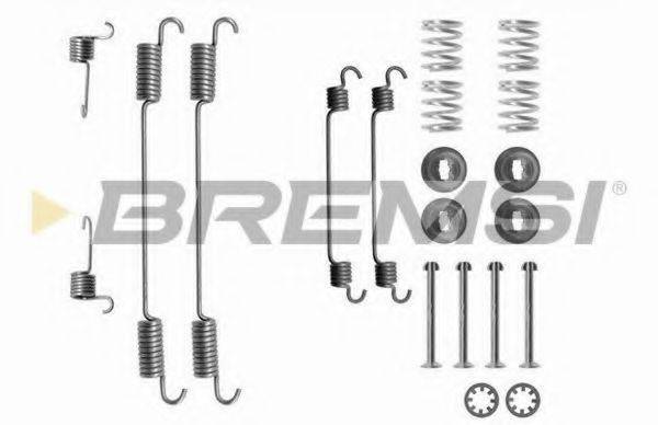 BREMSI SK0740 Комплектуючі, гальмівна колодка